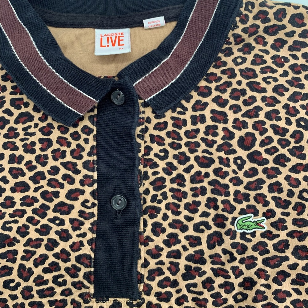 Lacoste long sleeve polo tee